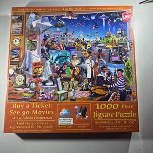 Buy A Ticket thousand Piece Jigsaw Puzzle By Adrian Chesterman 20"x27" Movies